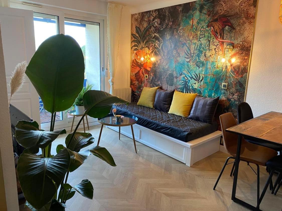 Appartement Cosy Avec Piscine, Acces Direct Plage Лакано Екстер'єр фото